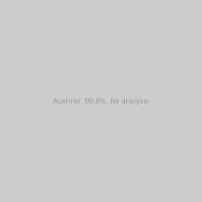 Acetone, 99.8%, for analysis